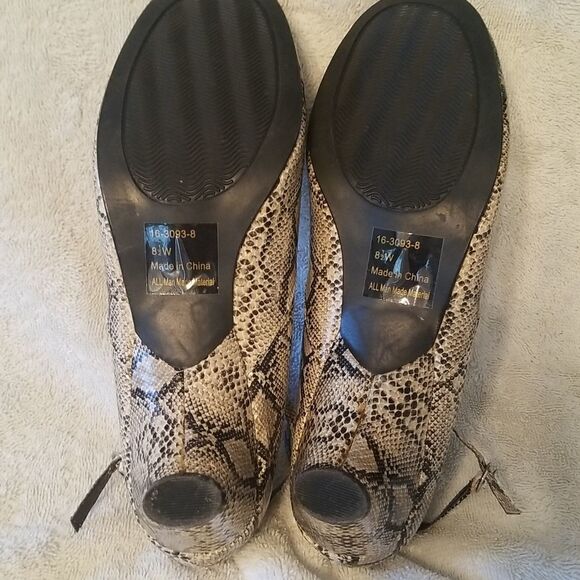 COMFORTVIEW Snakeskin Design Pump SZ 8.5 W - Picture 6 of 8